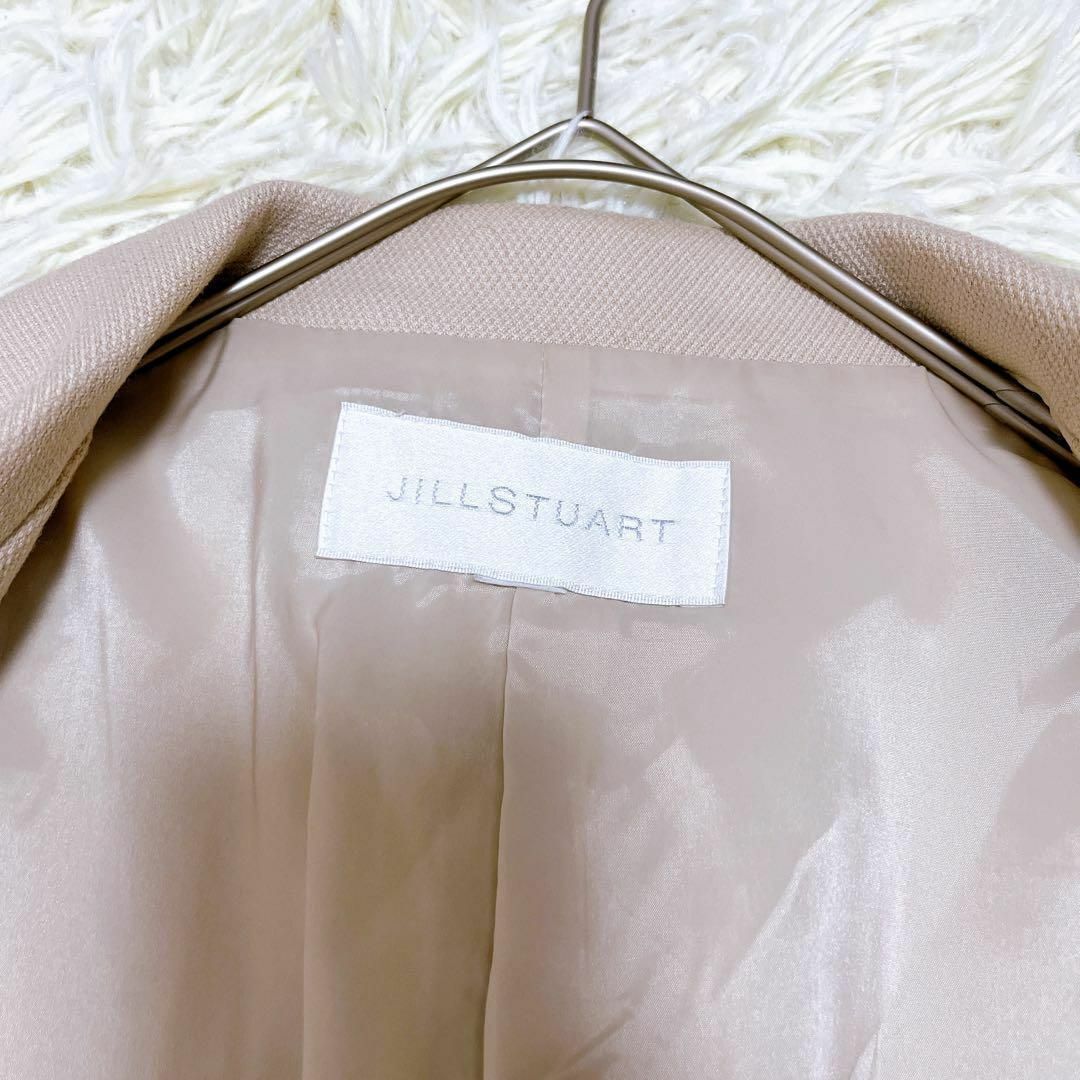 JILLSTUART(ジルスチュアート)の【JILLSTUART】ジルスチュアート（M）テーラードジャケット フリル レディースのジャケット/アウター(テーラードジャケット)の商品写真