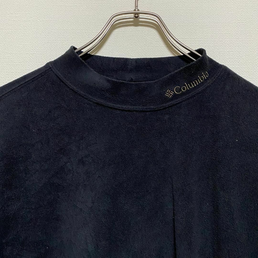 Columbia(コロンビア)のアメリカ古着　Columbia　コロンビア　モックネック　フリース　刺繍　K15 メンズのトップス(Tシャツ/カットソー(七分/長袖))の商品写真