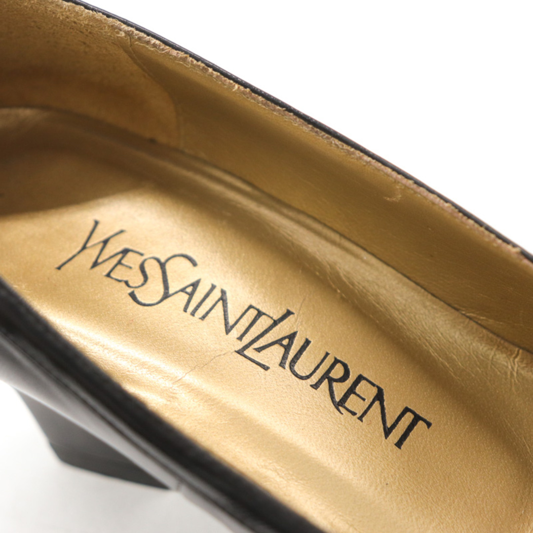Saint Laurent(サンローラン)のイヴ・サンローラン パンプス ブランド 靴 シューズ 黒 レディース 34.5サイズ ブラック YVES SAINT LAURENT レディースの靴/シューズ(ハイヒール/パンプス)の商品写真
