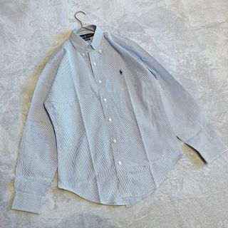 ラルフローレン(Ralph Lauren)の【Ralph Lauren】ラルフローレン（M）刺繍ポニー ボタンダウンシャツ(Tシャツ/カットソー(七分/長袖))