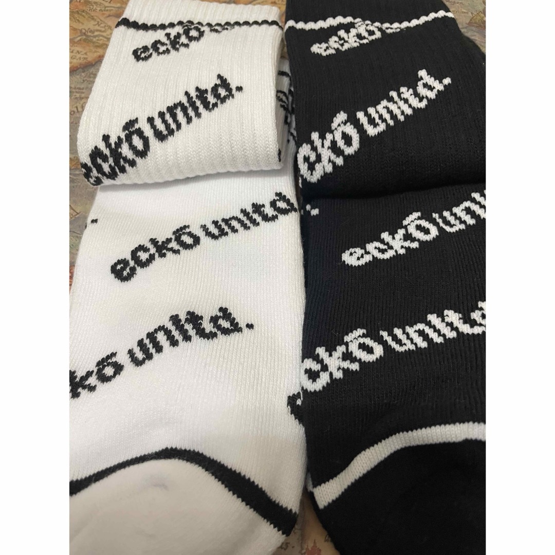 ECKŌ UNLTD（ECKO UNLTD）(エコーアンリミテッド)のecko unltd.　エコーアンリミテッド　メンズ 靴下　ソックス　クルー丈 メンズのレッグウェア(ソックス)の商品写真