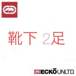 ecko unltd.　エコーアンリミテッド　メンズ 靴下　ソックス　クルー丈