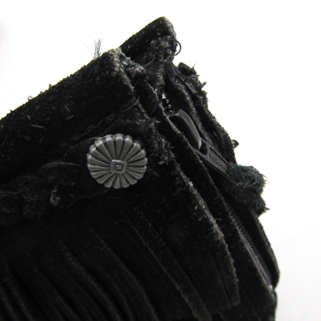 Minnetonka(ミネトンカ)のミネトンカ ショートブーツ ハイトップバッグジップ 299 ブランド 靴 シューズ 黒 レディース 7サイズ ブラック Minnetonka レディースの靴/シューズ(ブーツ)の商品写真