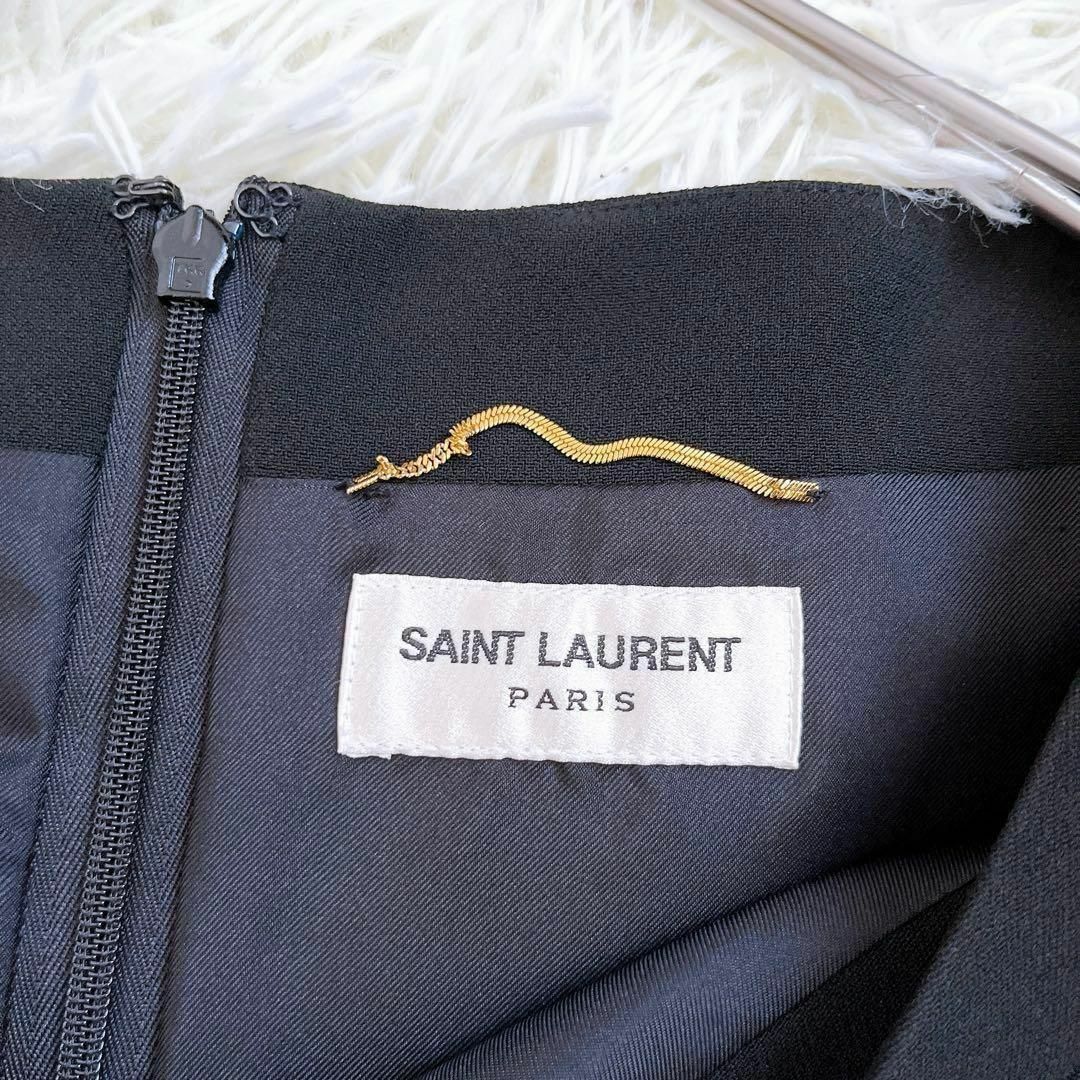 Saint Laurent(サンローラン)の【SAINT LAURENT】サンローラン フォーマル スーツ ワンピース レディースのワンピース(ひざ丈ワンピース)の商品写真