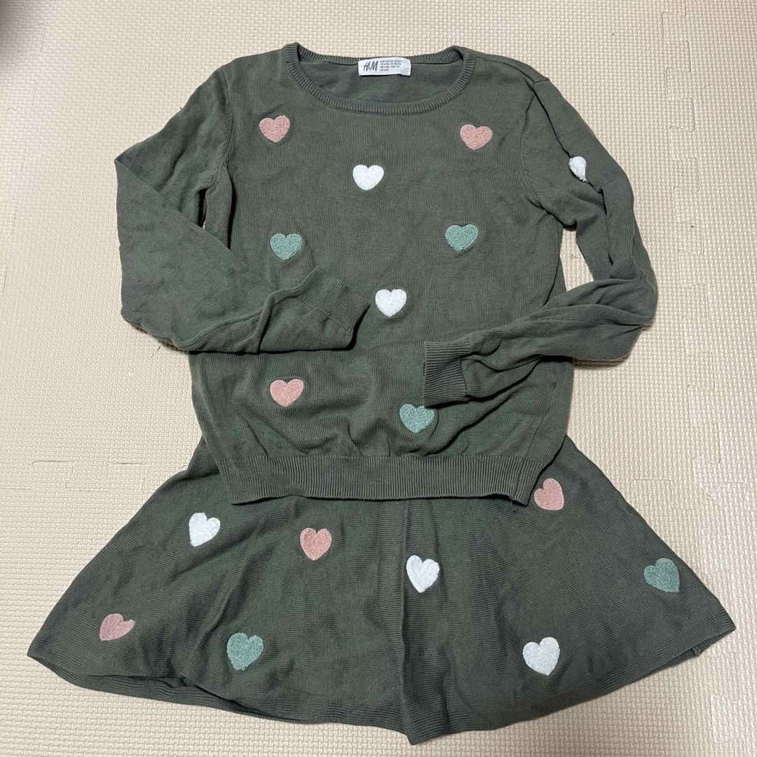 H&M(エイチアンドエム)のH&M  セットアップ キッズ/ベビー/マタニティのキッズ服女の子用(90cm~)(ワンピース)の商品写真