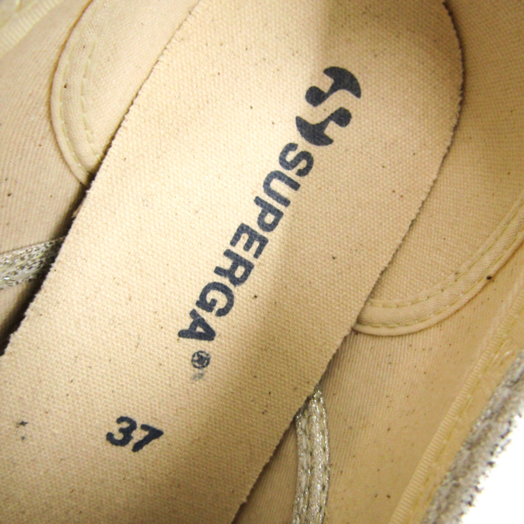SUPERGA(スペルガ)のスペルガ スニーカー ローカット 2750ラメ 16079 ブランド 靴 シューズ  レディース 37サイズ シルバー SUPERGA レディースの靴/シューズ(スニーカー)の商品写真