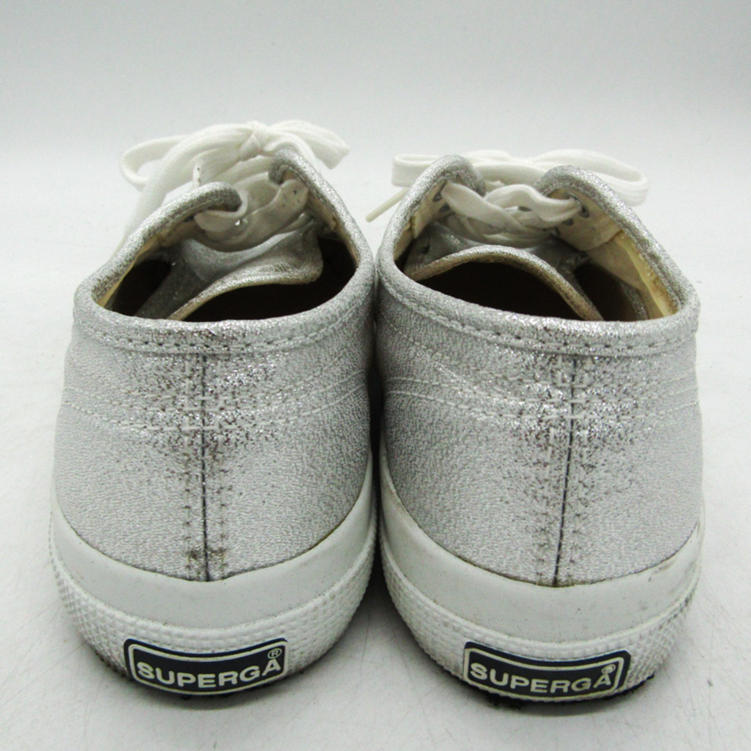 SUPERGA(スペルガ)のスペルガ スニーカー ローカット 2750ラメ 16079 ブランド 靴 シューズ  レディース 37サイズ シルバー SUPERGA レディースの靴/シューズ(スニーカー)の商品写真