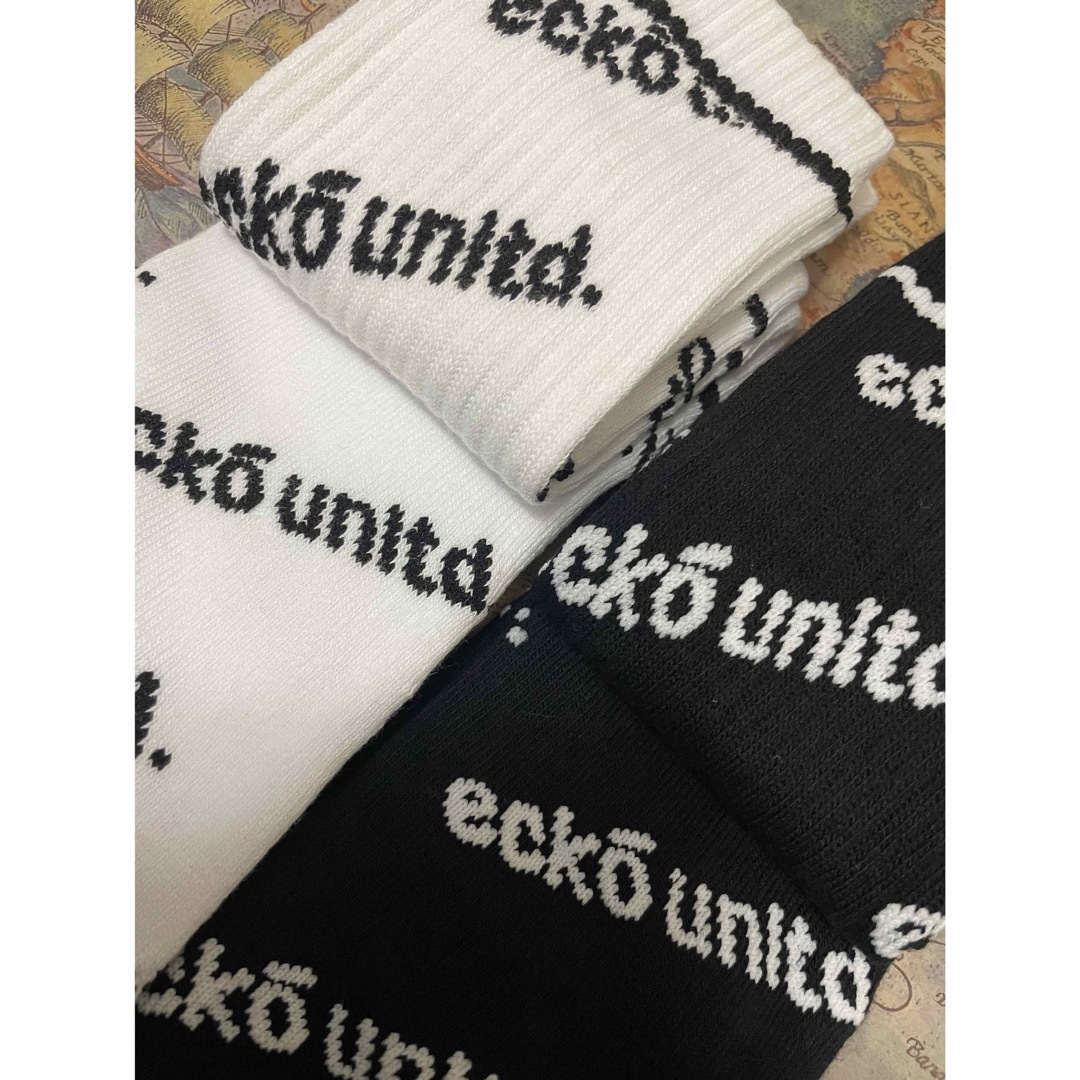 ECKŌ UNLTD（ECKO UNLTD）(エコーアンリミテッド)のecko unltd.　エコーアンリミテッド　メンズ 靴下　ソックス　クルー丈 メンズのレッグウェア(ソックス)の商品写真