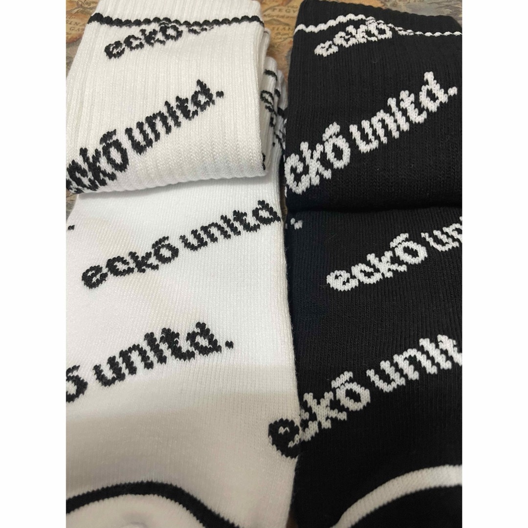 ECKŌ UNLTD（ECKO UNLTD）(エコーアンリミテッド)のecko unltd.　エコーアンリミテッド　メンズ 靴下　ソックス　クルー丈 メンズのレッグウェア(ソックス)の商品写真
