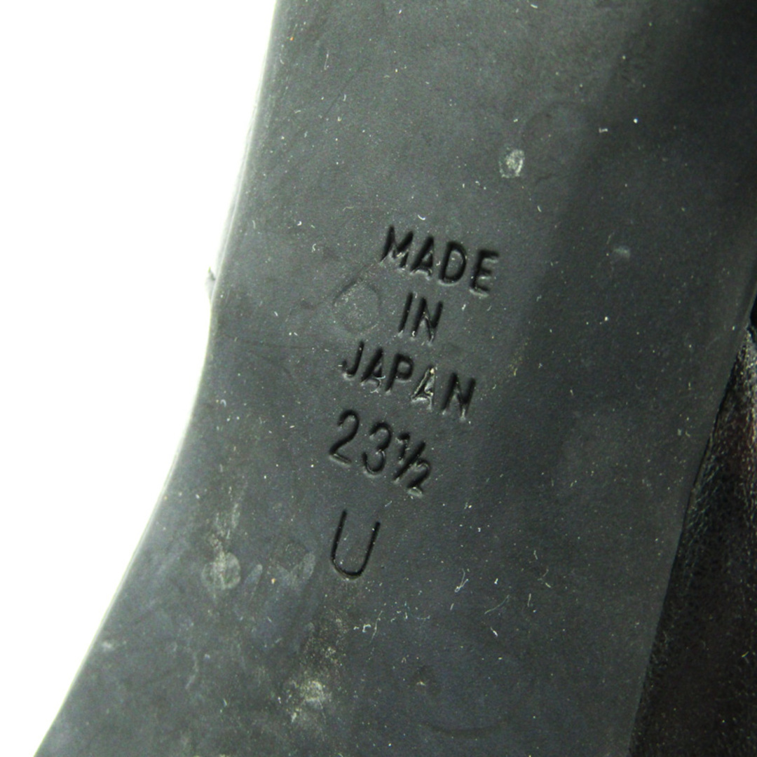 DIANA(ダイアナ)のダイアナ ショートブーツ アンクルブーツ ハイヒール ブランド 靴 シューズ 日本製 黒 レディース 23.5サイズ ブラック DIANA レディースの靴/シューズ(ブーツ)の商品写真