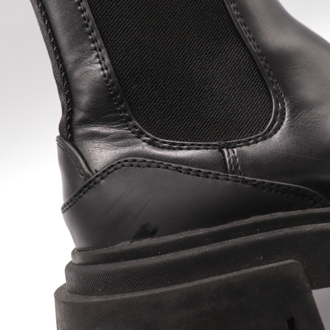 ZARA(ザラ)のザラ ショートブーツ サイドゴア 靴 シューズ 黒 レディース 36サイズ ブラック ZARA レディースの靴/シューズ(ブーツ)の商品写真