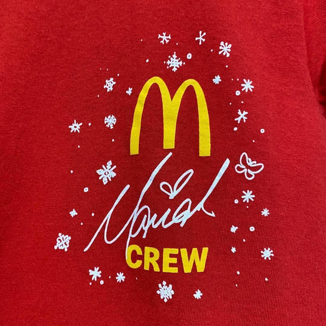 GILDAN(ギルタン)のアメリカ古着　マクドナルド　クルーTシャツ　半袖Tシャツ　企業物　J170 メンズのトップス(Tシャツ/カットソー(半袖/袖なし))の商品写真