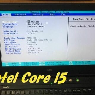 NEC versaPro VX-C ジャンク(ノートPC)