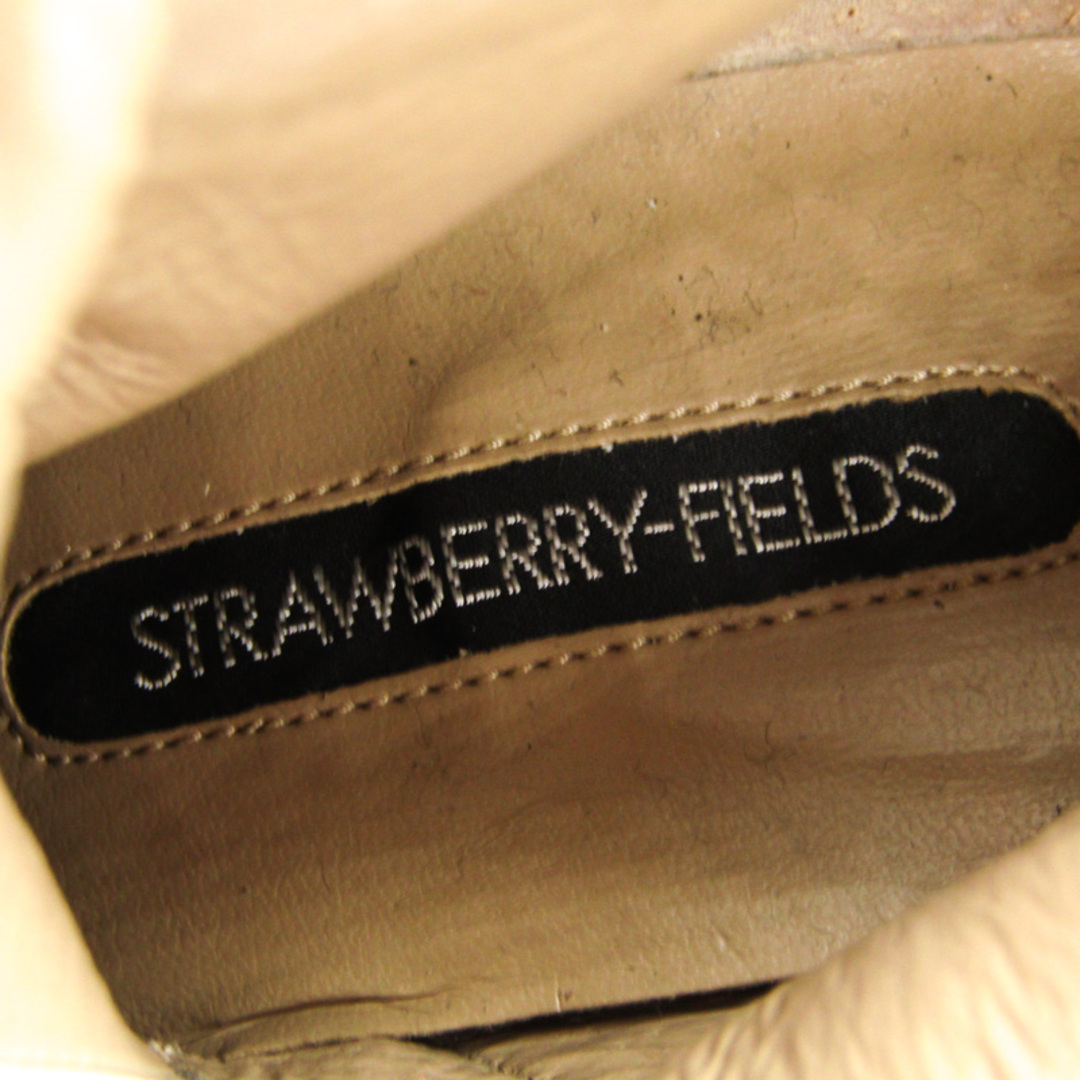 STRAWBERRY-FIELDS(ストロベリーフィールズ)のストロベリーフィールズ ロングブーツ ブランド 靴 シューズ 日本製 レディース 23.5サイズ ブラウン STRAWBERRYFIELDS レディースの靴/シューズ(ブーツ)の商品写真