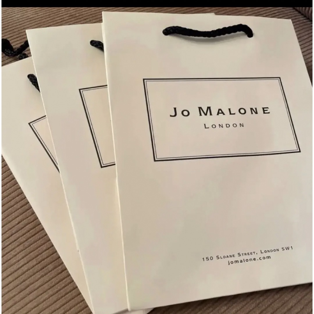 Jo Malone(ジョーマローン)の新品◆未使用◇Jo MARONE ジョーマローン◇ショッパー紙袋　5枚 レディースのバッグ(ショップ袋)の商品写真