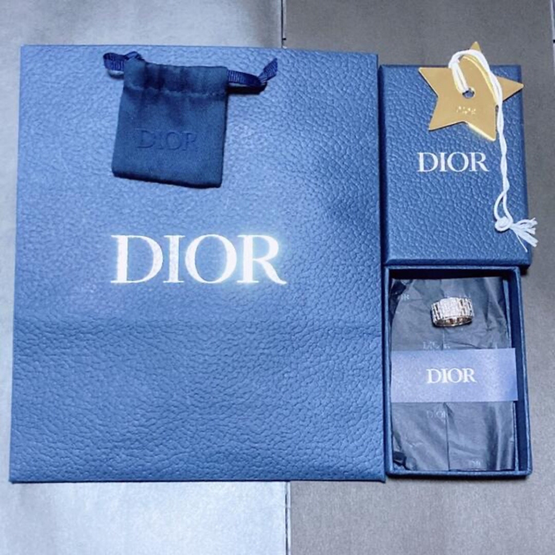 Dior(ディオール)のディオール　シルバー925製オブリーク柄リング　サイズS 18号相当　付属品有り メンズのアクセサリー(リング(指輪))の商品写真
