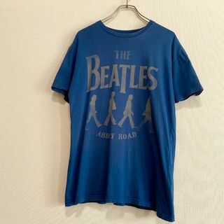 ビートルズ(THE BEATLES)のアメリカ古着　BEATLES　ビートルズ　アビイ・ロード　00s　バンT(Tシャツ/カットソー(半袖/袖なし))