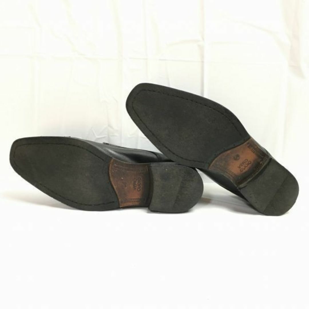 jiauca morelh ジャンカルロモレリ　モンクストラップ　ビジネスシューズ〈黒/BLACK/ブラック〉　サイズ40　25.0-25.5　管NO.ZF-70 #BUZZBERG メンズの靴/シューズ(ドレス/ビジネス)の商品写真