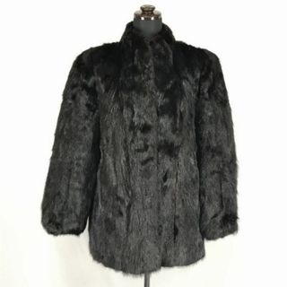 MG Sable FUR/エムジーセーブルファー★本毛皮コート/ショート丈【レディースF/ダークブラウン】◆XBF872 #BUZZBERG(毛皮/ファーコート)