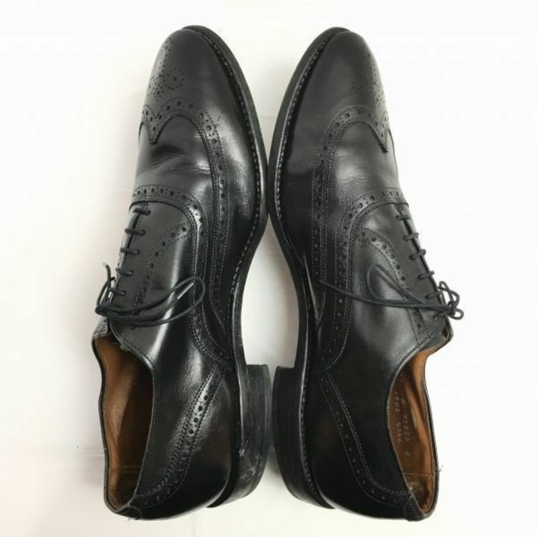 Allen Edmonds(アレンエドモンズ)の試着交換OK！Allen Edomonds/アレンエドモンズ Chester【11D/28.5-29.0】USA製/フルブローグ　ウイングチップ　シューズ　黒　管NO.WZE-103 #BUZZBERG メンズの靴/シューズ(ドレス/ビジネス)の商品写真