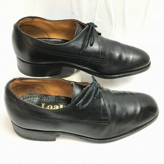 試着交換OK！Loake/ローク　イングランド製　ビンテージ/Vintage 　プレーントゥ　ビジネスシューズ〈黒/BLACK/ブラック〉size6EEE　24.5-25.0/メンズ/菅NO.WZF-67 #BUZZBERG(ドレス/ビジネス)