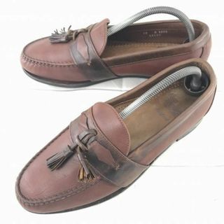 アレンエドモンズ(Allen Edmonds)のUSA製ビンテージモデル★アレンエドモンズAshford★本革タッセルローファー【10D/27.5/茶】◆XF-70 #BUZZBERG(スリッポン/モカシン)