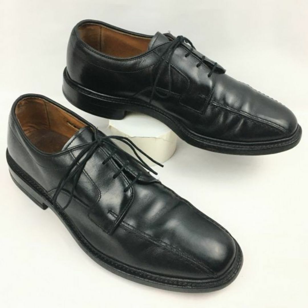 Allen Edmonds(アレンエドモンズ)の試着交換OK！AllenEdomonds/アレンエドモンズ　ビンテージ/Vintage Hillcrest　スワールモカ　ビジネスシューズ〈黒/BLACK/ブラック〉size8D　25.5-26.0//菅NO.WZE-145 #BUZZBERG メンズの靴/シューズ(ドレス/ビジネス)の商品写真