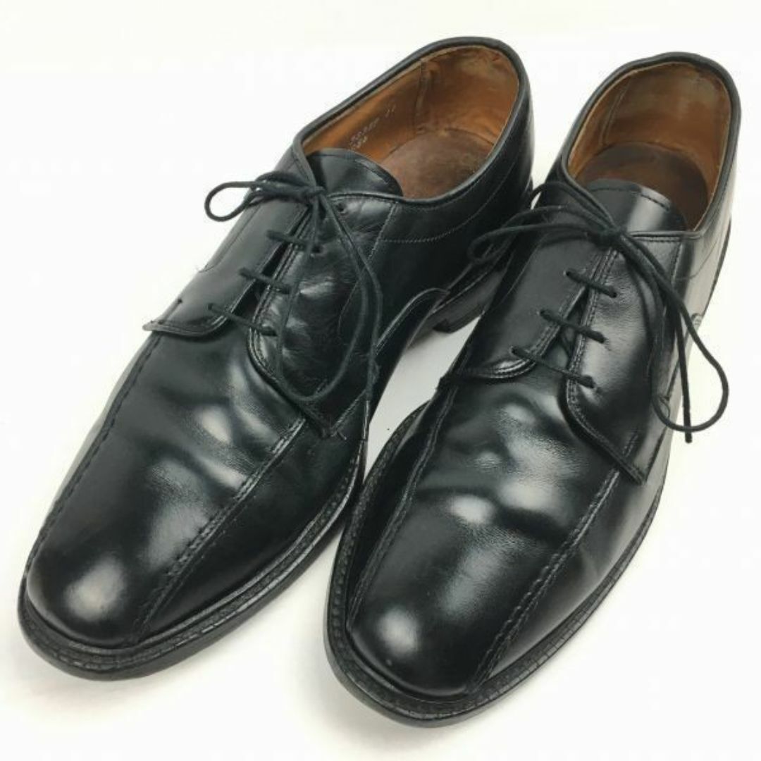 Allen Edmonds(アレンエドモンズ)の試着交換OK！AllenEdomonds/アレンエドモンズ　ビンテージ/Vintage Hillcrest　スワールモカ　ビジネスシューズ〈黒/BLACK/ブラック〉size8D　25.5-26.0//菅NO.WZE-145 #BUZZBERG メンズの靴/シューズ(ドレス/ビジネス)の商品写真