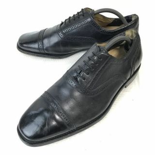 フローシャイム/FLORSHEIM Imperial★インペリアル/本革/セミブローグ/ストレートチップ【10.5 EEE/28.5/黒/BLACK】内羽根◆pF-28 #BUZZBERG(ドレス/ビジネス)