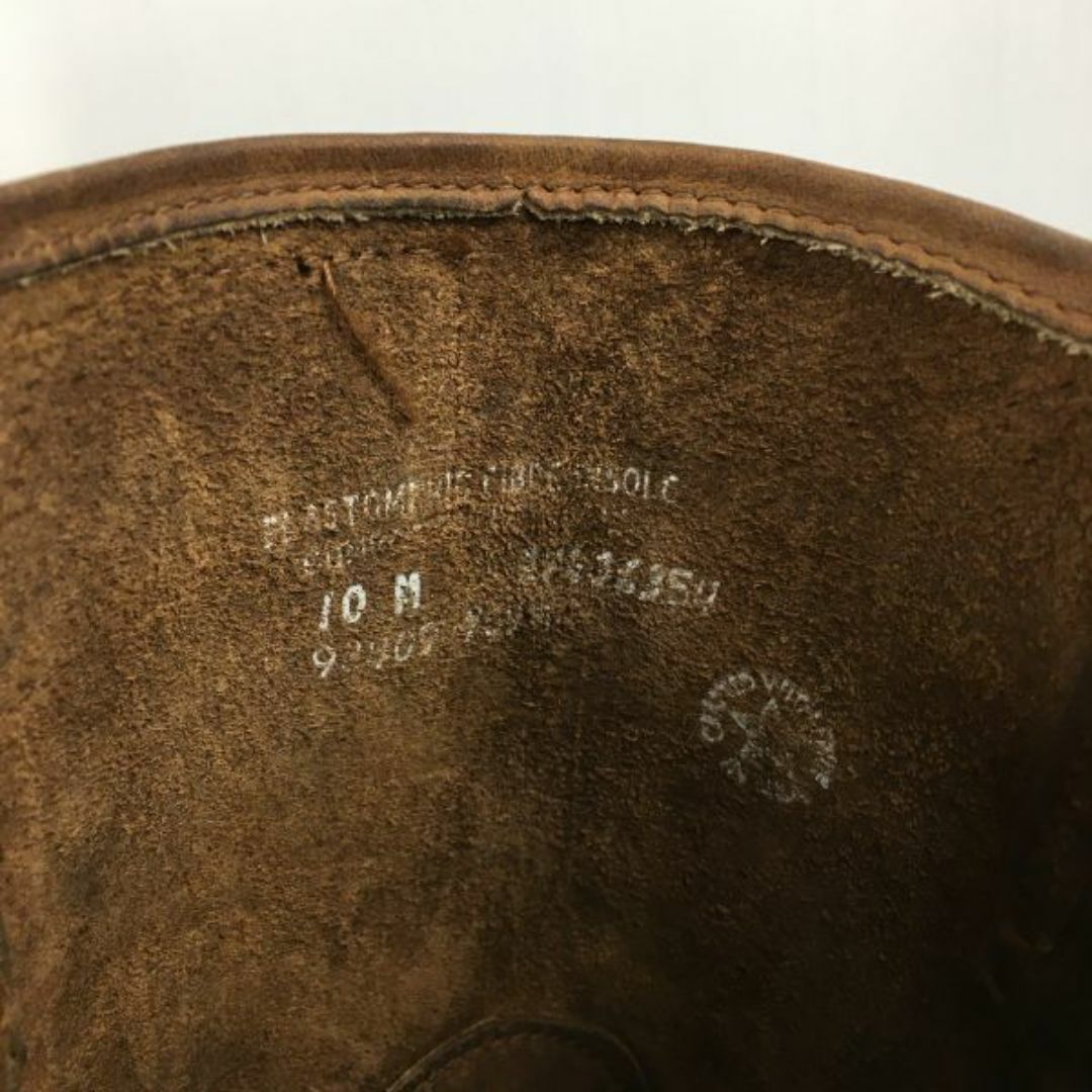 Harley Davidson(ハーレーダビッドソン)のビンテージ/Vintage 品　ハーレーダビッドソン　size10M 27.5-28.0程度　本革/レザー　ライディング/バイクブーツ　ブラウン/茶/BROWN〉管No.WM70 #BUZZBERG メンズの靴/シューズ(ブーツ)の商品写真