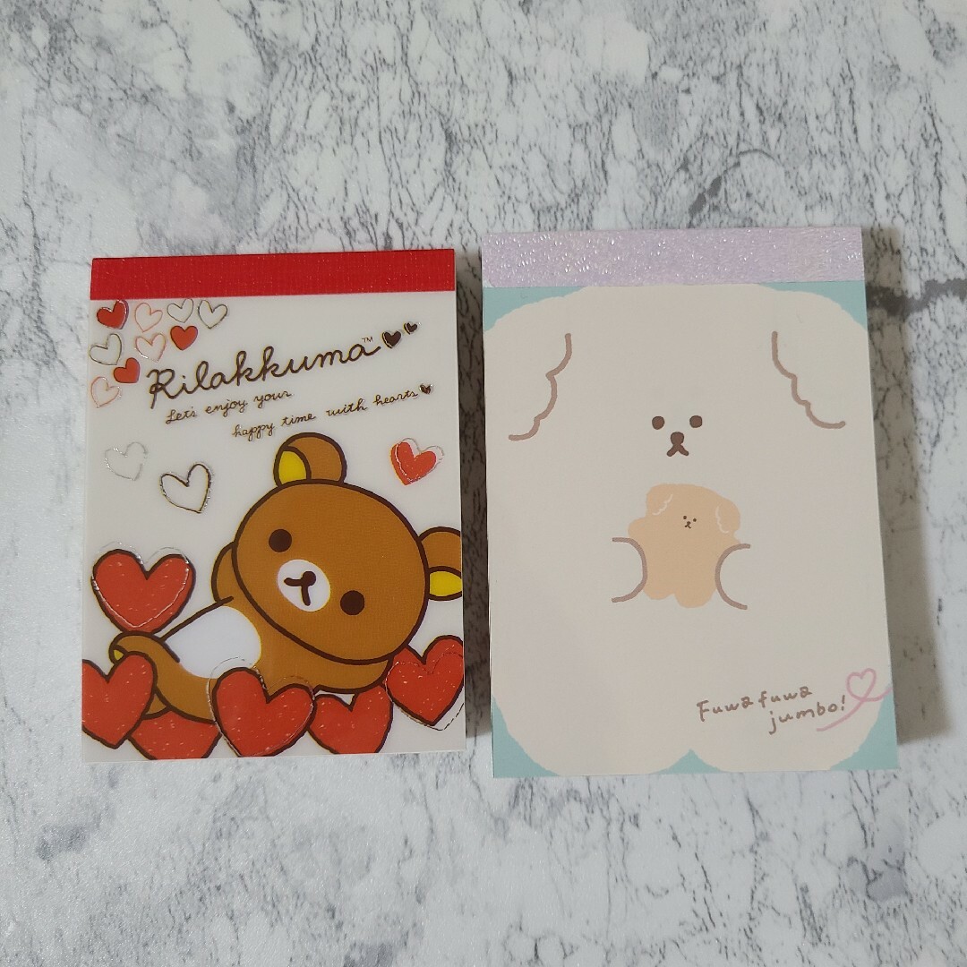 リラックマ くま メモ帳 2冊 セット - ノート・メモ帳 リラックマ くま メモ帳 2冊 セット - ノート・メモ帳