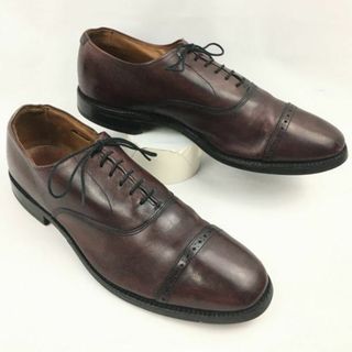 アレンエドモンズ(Allen Edmonds)の試着交換OK！AllenEdomonds/アレンエドモンズ Byron/ビンテージ/Vintage 　キャップトゥ　バーガンディ　size10.5C　27.5-28.0程度/メンズ/菅NO.WZE-148 #BUZZBERG(ドレス/ビジネス)