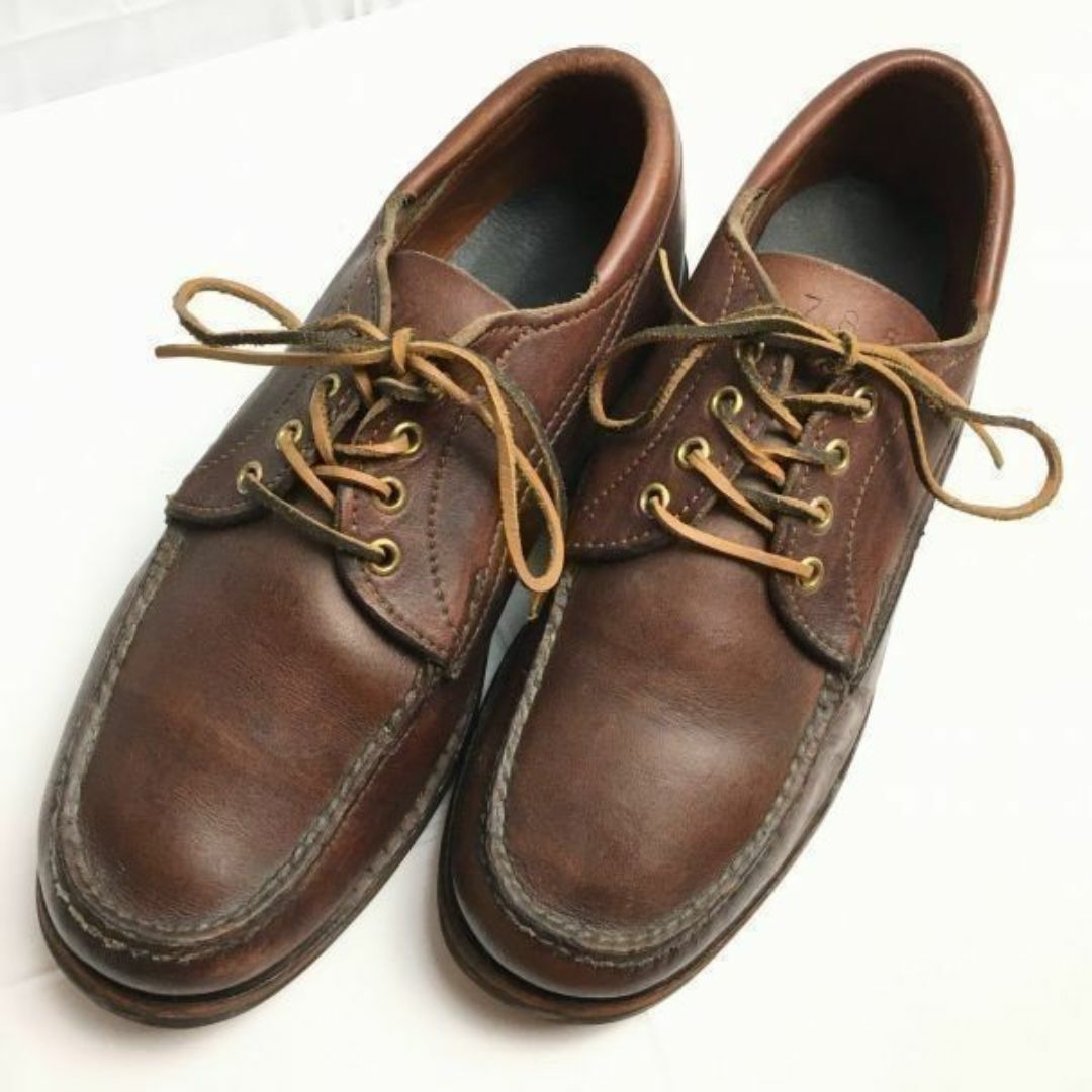 GOKEYS/ゴーキー　70s?ビンテージ/Vintage USA製　レザーカジュアルシューズ　ダークブラウン/茶/BROWN〉size27.0-27.5相当/メンズ/菅NO.WZE-2 #BUZZBERG メンズの靴/シューズ(ドレス/ビジネス)の商品写真