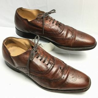 チャーチ(Church's)の試着交換OK！4都市　CHURCH'S　チャーチ　size8F　フルブローグ　ウイングチップ　ビジネスシューズ〈ブラウン/茶/BROWN〉メンズ/菅NO.WZF-122 #BUZZBERG(ドレス/ビジネス)