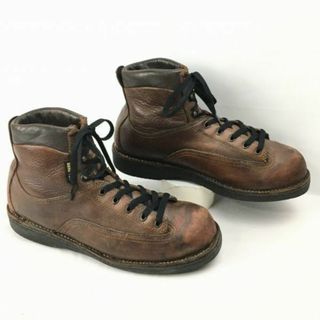 Danner/ダナー/42540マウンテン　ゴアテックス　トレッキングブーツ　size9　27.0程度　ダークブラウン/茶/BROWN〉防水/登山/メンズ/men's Boots/Shoes〕菅No.WZB194 #BUZZBERG(ブーツ)