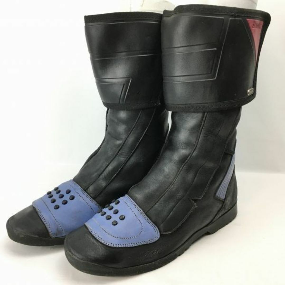 HEIN GERICKE/ハインゲリック　シンパテックス　　ライディング　バイクブーツ　size42　26.5-27.0程度〈黒/BLACK/ブラック〉×紫　ツーリング　bike/　Boots〕菅No.WM45 #BUZZBERG メンズの靴/シューズ(ブーツ)の商品写真