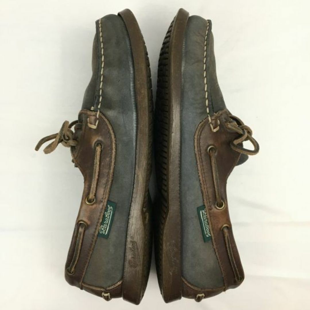 Paraboot(パラブーツ)の試着交換OK！Paraboot/パラブーツ　デッキシューズ　グレー　size26.0-27.0程度　管NO.WZH-54 #BUZZBERG メンズの靴/シューズ(ブーツ)の商品写真