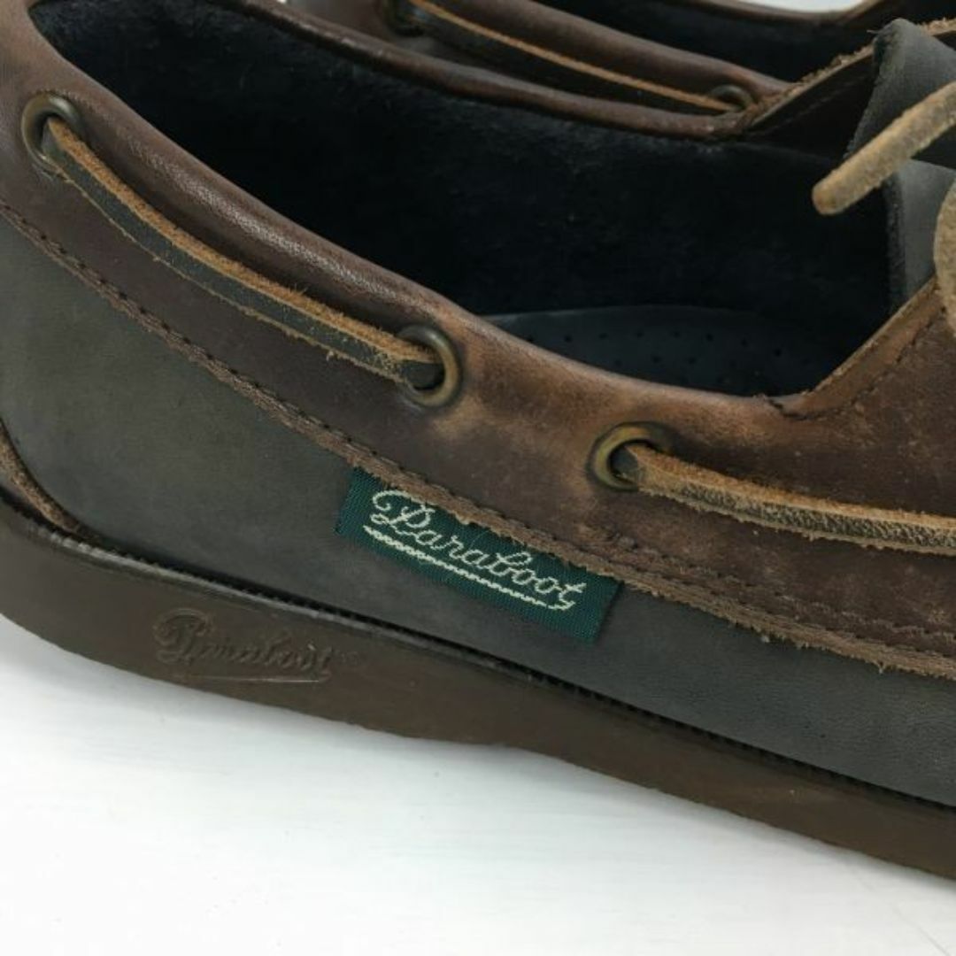 Paraboot(パラブーツ)の試着交換OK！Paraboot/パラブーツ　デッキシューズ　グレー　size26.0-27.0程度　管NO.WZH-54 #BUZZBERG メンズの靴/シューズ(ブーツ)の商品写真