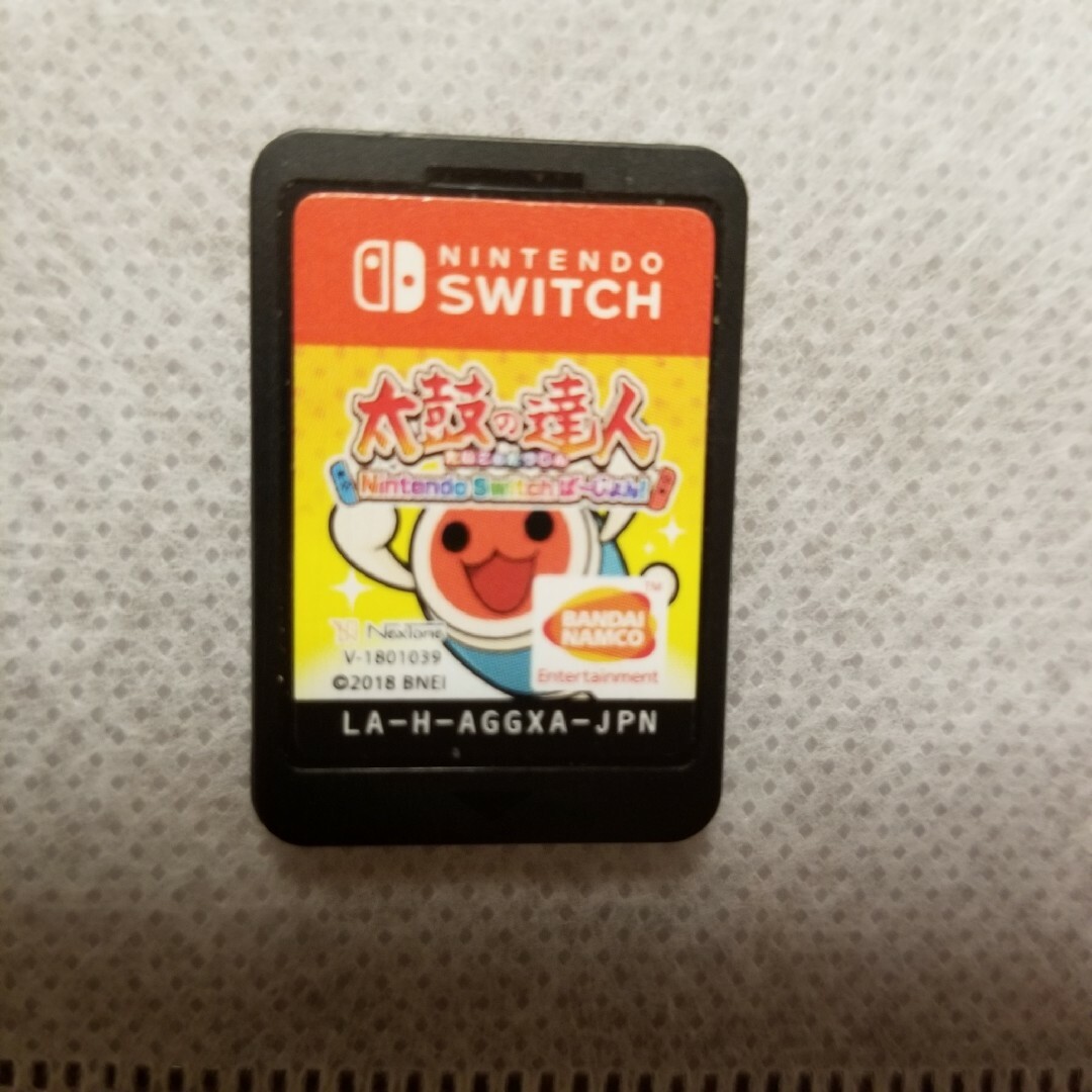 太鼓の達人Nintendo Switchば～じょん！ エンタメ/ホビーのゲームソフト/ゲーム機本体(家庭用ゲームソフト)の商品写真