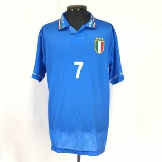 Made in Italy★ITALIA / 7 DEL PIERO/イタリア代表/デルピエロ★レプリカユニフォーム【Mens size -XL/青/blue】Tops/Shirts◆BH144 #BUZZBERG(ウェア)