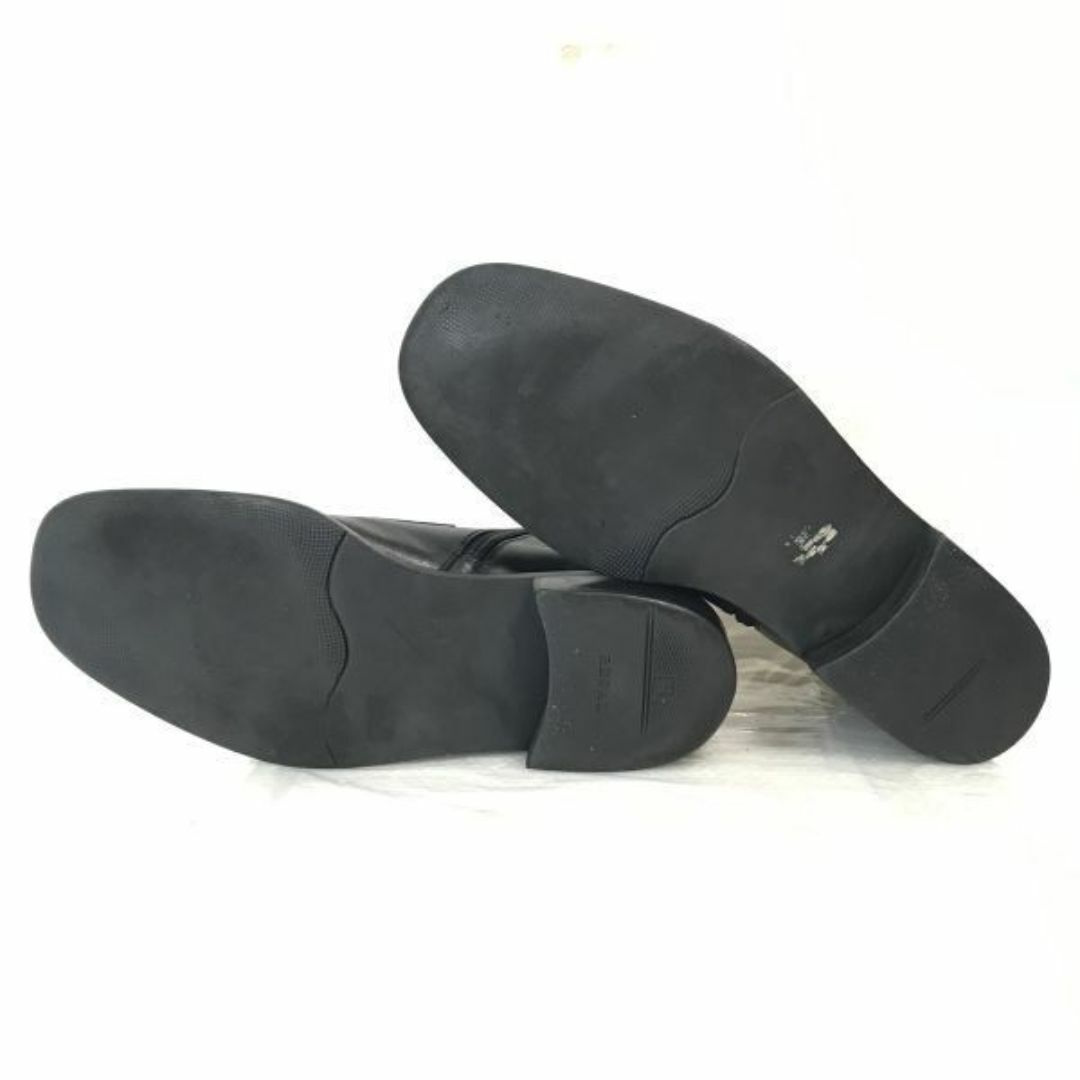 REGAL(リーガル)のリーガル/REGAL★身長6cmアップ/シークレット/チャッカブーツ【27.0/黒/BLACK】ヒール高め/dress shoes◆F-44 #BUZZBERG メンズの靴/シューズ(ブーツ)の商品写真