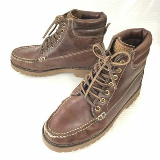 ポルトガル製★カンペール/CAMPER★本革/トレッキング/ワークブーツ【41/26.0/茶/BROWN】Shoes◆pWB95-3 #BUZZBERG(ブーツ)