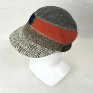 Made in USA★KAVU/カブー★wool/ニット/キャスケット/帽子【サイズフリー/グレー】Vintage/knit/hat/cap◆BG907 #BUZZBERG(キャスケット)