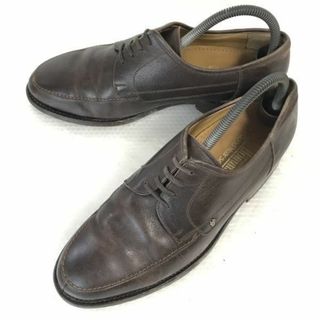 オランダ王室御用達★VAN BOMMEL/ヴァンボメル★グッドイヤー製法/本革/Uチップ【6.5/25.0/茶/BROWN】ビジネス/dress shoes◆pB-55 #BUZZBERG(ドレス/ビジネス)