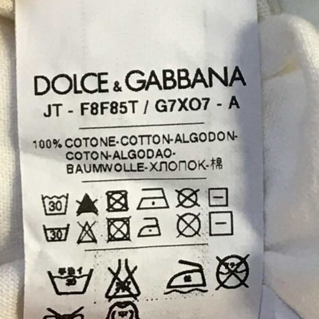 DOLCE&GABBANA(ドルチェアンドガッバーナ)のDolce&Gabbana★ノースリーブカットソー/タンクトップ【Womens size -M/38/白/white】Tops/Shirts◆senBH251 #BUZZBERG レディースのトップス(タンクトップ)の商品写真