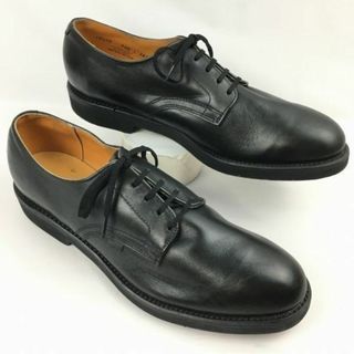 試着交換OK！美品　UFCW/ユニオン　サービスシューズ〈黒/BLACK/ブラック〉size10.5AA　27.0-28.0程度/メンズ/菅NO.WZH-155 #BUZZBERG(ドレス/ビジネス)