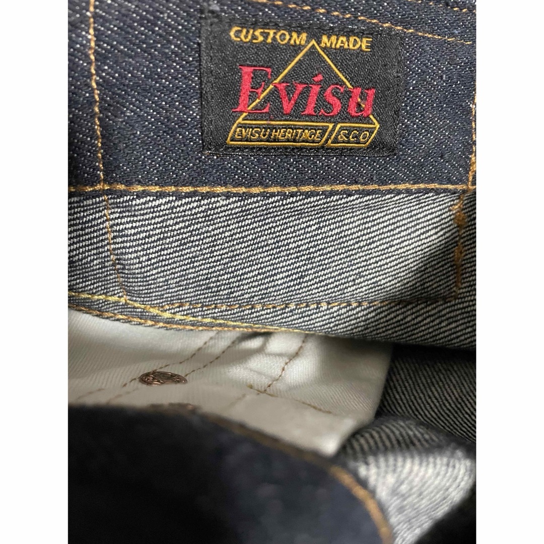 EVISU(エビス)のEVISU エヴィス  Lot. 0001 W31  濃紺デニム メンズのパンツ(ショートパンツ)の商品写真