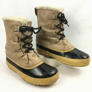 ソレル(SOREL)のSOREL/ソレル　size25.0程度　ビンテージ/Vintage カナダ製　スノーブーツ　ライナー付き　ベージュ　管No.WX31 #BUZZBERG(ブーツ)