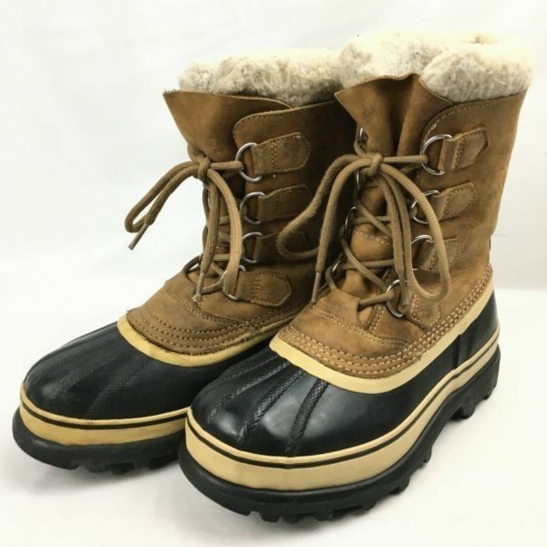 SOREL(ソレル)のSOREL/ソレル　23.5　高級スノーブーツ　ライナー付き　ブラウン/茶/BROWN〉　Boots/Shoes〕菅No.Y47 #BUZZBERG レディースの靴/シューズ(ブーツ)の商品写真