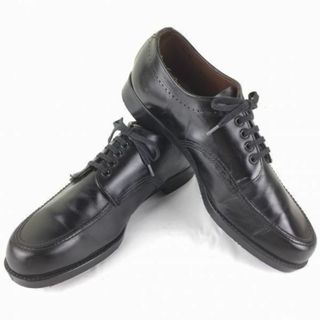 USA海軍　ビンテージ/Vintage 　J.F.McELWAIN　民間向けサービスシューズ〈黒/BLACK/ブラック〉size10D　27.5-28.0/メンズ/菅NO.WZC-72 #BUZZBERG(ドレス/ビジネス)